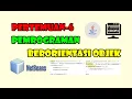 PERTEMUAN-6 PEMROGRAMAN BERORIENTASI OBJEK