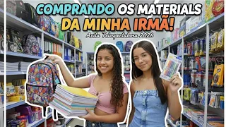 Comprando os materiais Escolares da minha irmã Áchila a "Telespectadora"