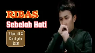 Download Sebelah Hati - Ribas • (Lirik \u0026 Chord Gitar Dasar) MP3