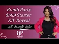 Bomb Party Jewelry 599 Kit Box Reveal with Independent Party Rep Danielle Baker