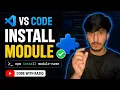 How to Install Modules in VS Code Complete Beginner Guide Code With Raziq