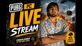 No Aim No Brain 😈 PUBG PC LIVE❤️ #pubgpc #pubgpclive