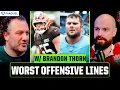The 6 NFL Offensive Lines that could RUIN seasons