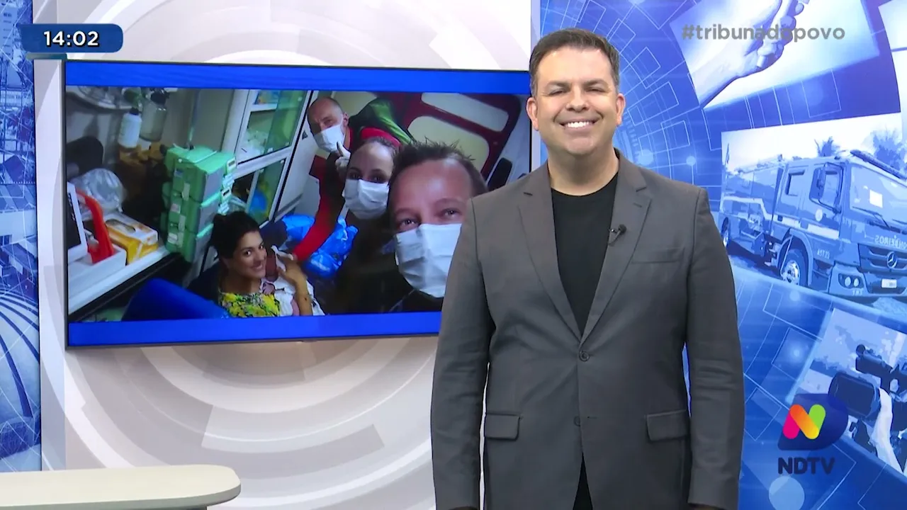 Bebê nasce com ajuda dos bombeiros voluntários de Joinville