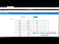OWASP Top 10 SPA Vulnerable Results Portal Union Based SQLi