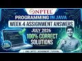 NPTEL Programming In Java Week 4 Assignment Answers July 2026 100 Correct Solutions