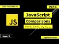 JavaScript Tutorial for Beginners Part 5 Comparisons - Tagalog Basics