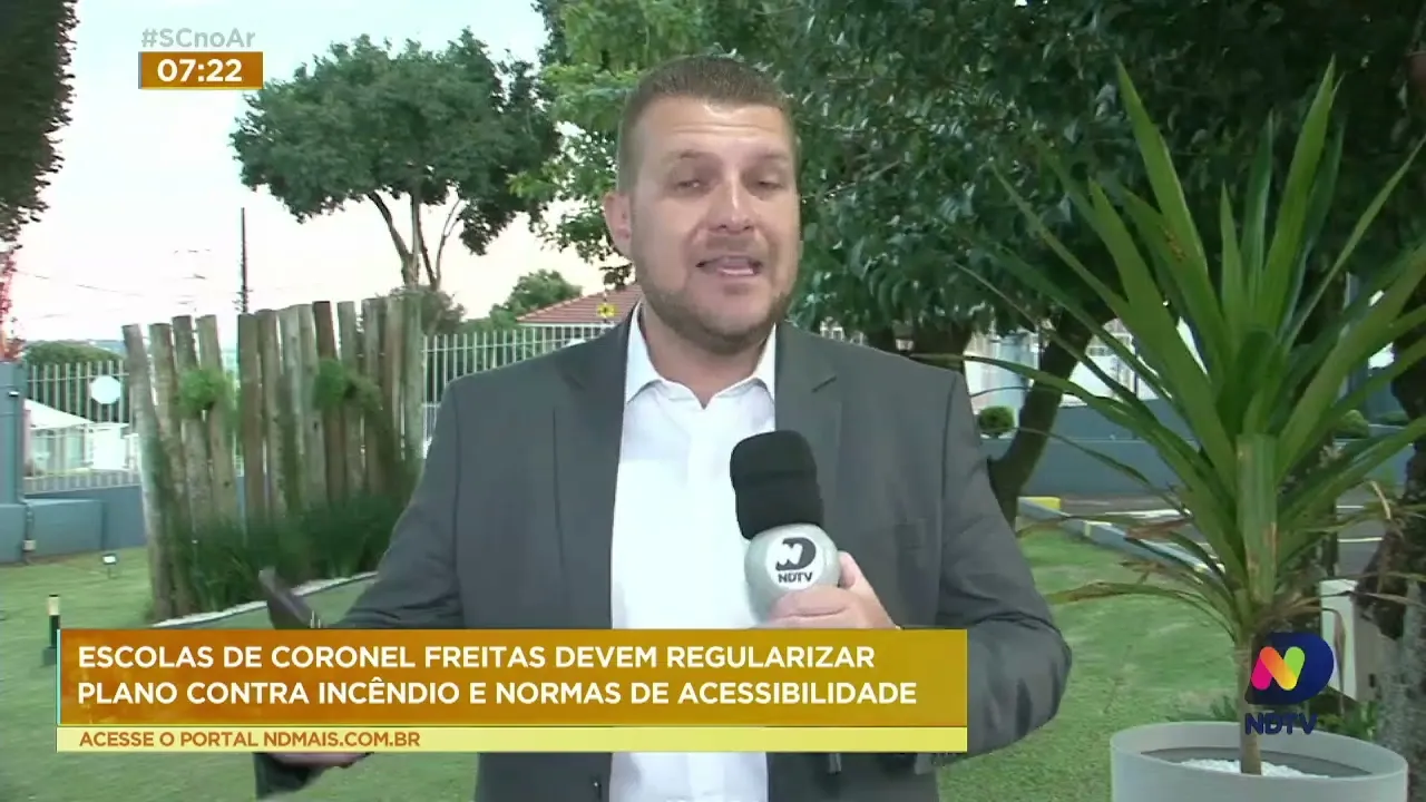 Escolas de Coronel Freitas devem regularizar plano contra incêndio e normas de acessibilidade