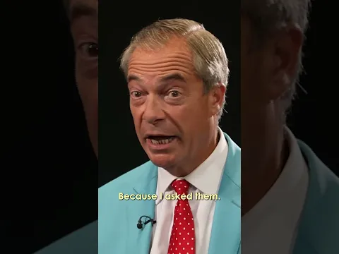Nigel Farage Responds to Reform Donation Investigation #Farage #ReformUK