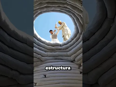 🏠 Así construyen casas con sacos de tierra 😱🌍