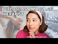 Vlog what s your purpose as a massage therapist also i m in my healthy glow up era