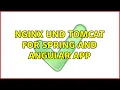 Nginx und Tomcat For Spring and Angular App