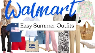 Easy Walmart Summer Outfits Linen Cotton Everyday Style