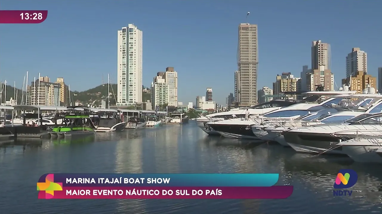 Evento náutico em Itajaí reúne mais de 70 marcas expositoras