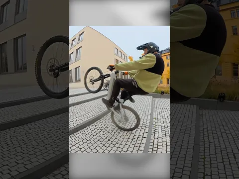 Wheelie Line aus dem neuen Video ✊🏼#emtb #bike #challenge #freeride #urban