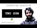 Two Sum NeetCode150 Python