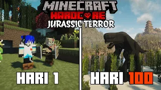 100 Hari Minecraft Hardcore Jurassic Apocalypse