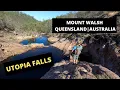 Download Lagu DRONE footage Waterfall Creek (Utopia Falls), Mount Walsh National Park Queensland.