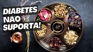 TOP 5 MELHORES CHÁS MEDICINAIS PARA CONTROLAR AÇÚCAR ALTO NO SANGUE E COMBATER O DIABETES