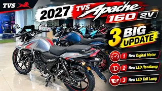 2027 Tvs Apache 160 2V New Colour Launched 👌|| Top Model || apache 160 2v