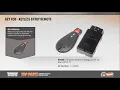 Highlighted Part 3-Button Key Fob for Select Chrysler Dodge Ram Models