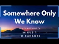 Download Lagu Somewhere Only We Know - David Archuleta (HD Karaoke) | My Daily Karaoke