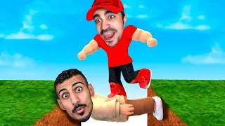 تحدي لازم نساعد بعض عشان نعدي المرحلة في روبلوكس Roblox 
