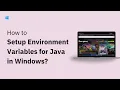 How to Setup Environment Variables for Java in Windows 11