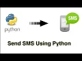 Send SMS using Python Python requests module