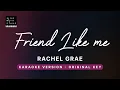 Lagu Friend like me - Rachel Grae (Original Key Karaoke) - Piano Instrumental Cover with Lyrics