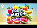 Fruit Match - Memory Game Unity 2d Unity 2D Puzzle Game Template 2D Game Unity
