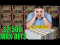 Download Lagu 🔴$1,000,000 LIVE \u0026 $2,500 MAX BET - BIGGEST SLOT PLAY EVER On YouTube History