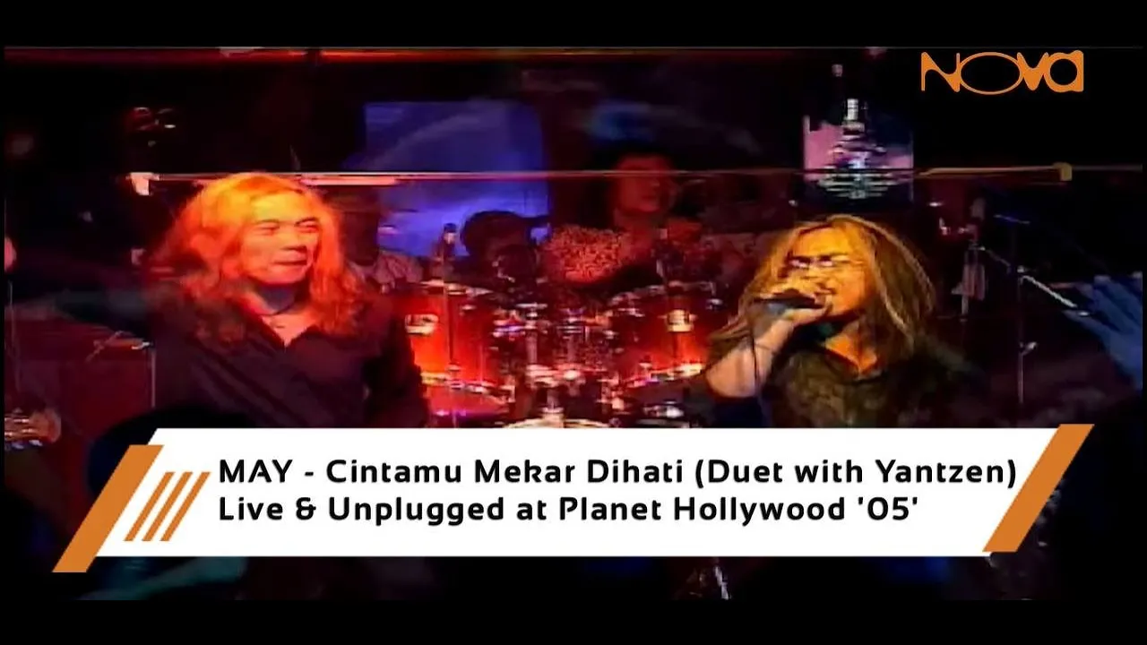 MAY -  Cintamu Mekar Dihati (Duet with Yantzen) | Live & Unplugged at Planet Hollywood '05'