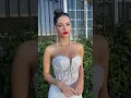 Download Lagu Corset Off White Sheer Floral Lace Bodice Fitted Mermaid Bride Dress