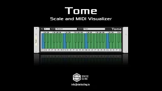 Tome MIDI Visualization Demo