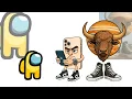 Download Lagu Mini Crewmate vs Italiaanse Brainrot-personages | Among Us #italianbrainrot #animatie #brainrot