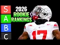 Top 25 Dynasty Fantasy Football Rookie Rankings Superflex 2026 Dynasty Fantasy Football