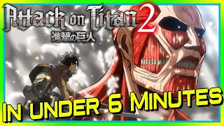 attack on titan season 2 recap what happened in attack on titan season 2