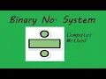 Binary Number System Division part 1