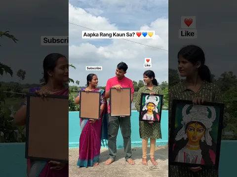 3 Artists ❤️ 3 Divine Paintings 🙏 | Durga Maa, Kali Maa & Shiv Ji #shorts