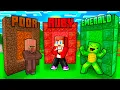 Lagu JJ vs Mikey vs Villager: RUBY, EMERALD and POOR Portal BATTLE in Minecraft - Maizen