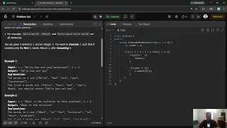 1816 Truncate Sentence LeetCode Solution