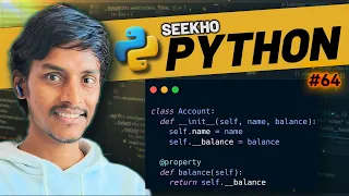 9 6 Property Decorator in Python Object Oriented Programming Seekho Python
