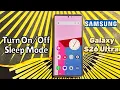 How to Turn Sleep Mode Samsung Galaxy S26 Ultra