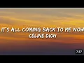 Download Lagu Céline Dion - It's All Coming Back to Me Now (Lyrics)