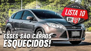 10 CARROS ESQUECIDOS QUE TEM MUITO POTENCIAL PARA PROJETO!