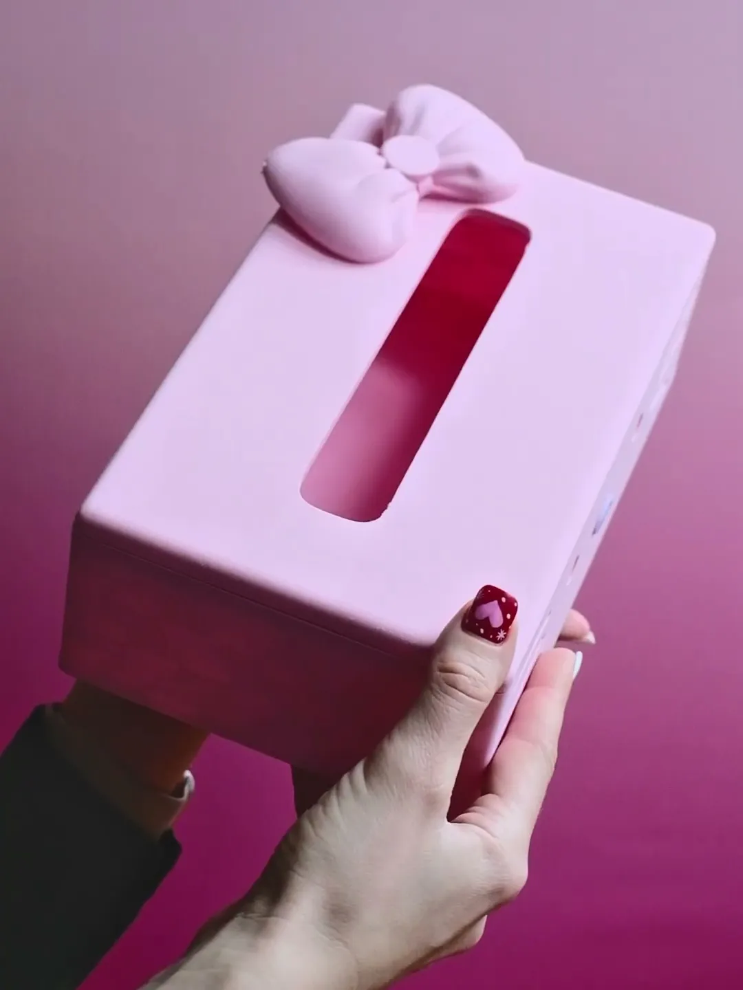 Hello Kitty Tissue Box – Cute Pink Tissue Holder for Desk & Home