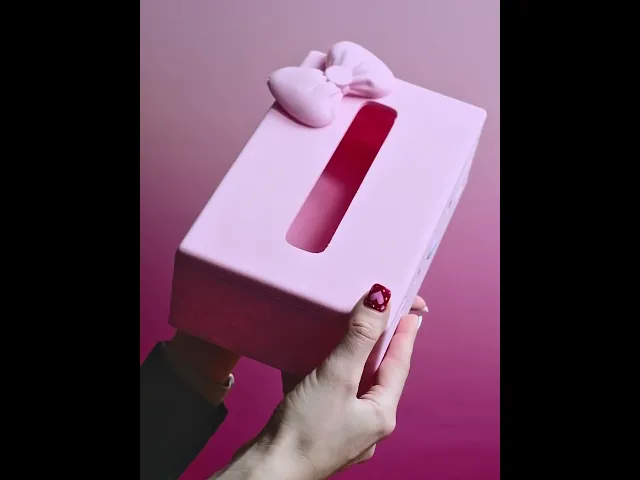 Hello Kitty Tissue Box – Cute Pink Tissue Holder for Desk & Home video thumbnail