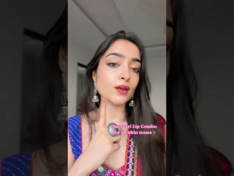 🥰Perfect Lip Combo for Navratri | Suits ALL Skin tones✨ Garba Dandiya Night ready 💕