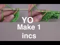 Yarnover Make 1 Increases Technique Tuesday